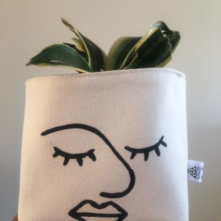 Breathe fabric pot